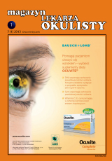 Magazyn Lekarza Okulisty 7 (1) 2013